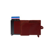 Baldwin Full-Grain Leather Card Holder نسائي – alternate product view 3