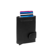 Leicester Full-Grain Leather Card Holder نسائي in Classic 100% Full-Grain Leather - Full Exterior Front Profile View | Buy Online