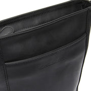 
Classic 100% Full-Grain leather Bag - عرض خلفي يوضح أحزمة الجلد المقواة والخياطة المتقنة