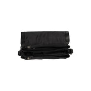 
Solid Antique Brass Hardware & Heavy-Duty Dual Zipper Detail on Laverton حقيبة كروس جلدية