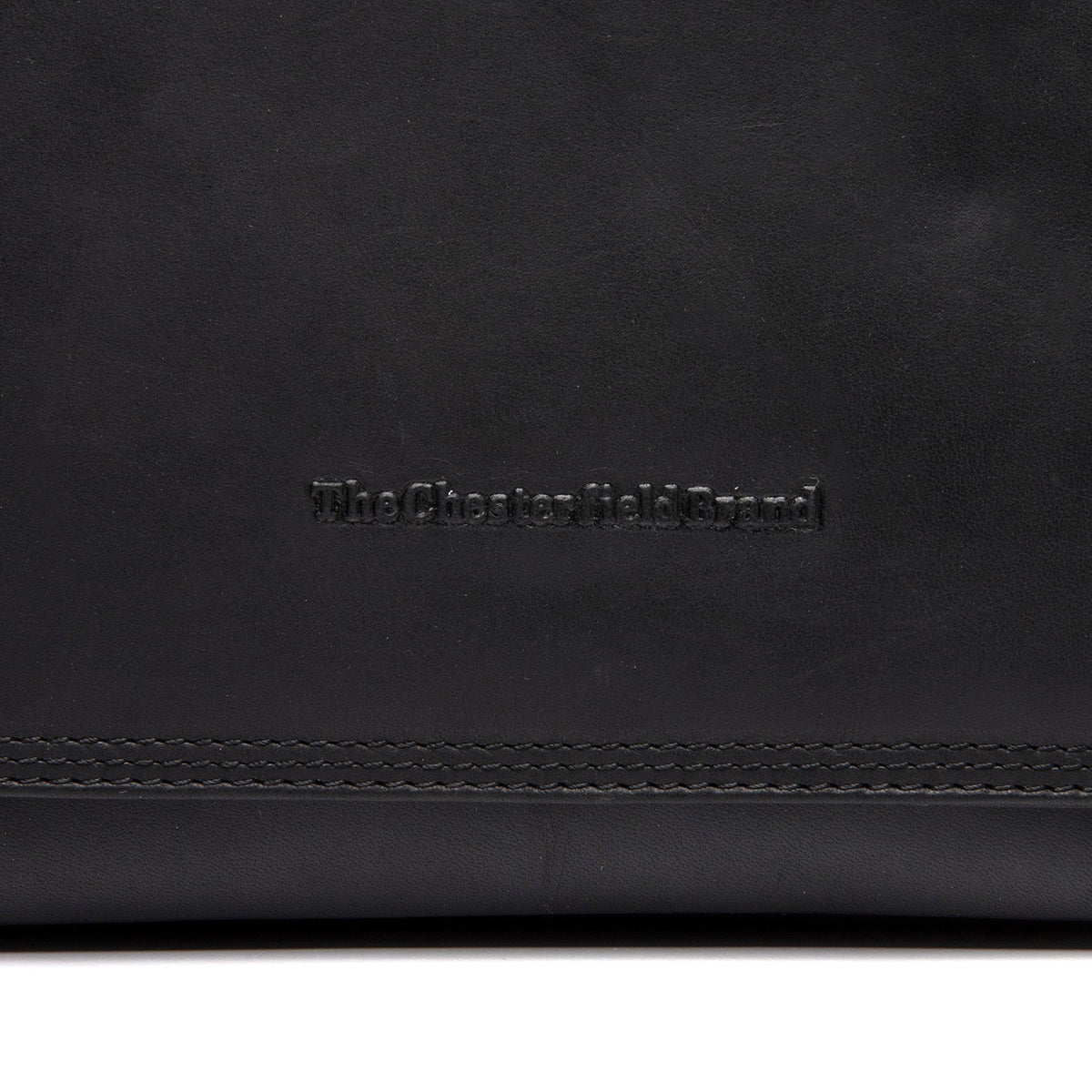 
Classic 100% Full-Grain leather Bag - عرض خلفي يوضح أحزمة الجلد المقواة والخياطة المتقنة
