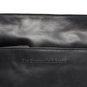 
Classic 100% Full-Grain leather Bag - عرض خلفي يوضح أحزمة الجلد المقواة والخياطة المتقنة