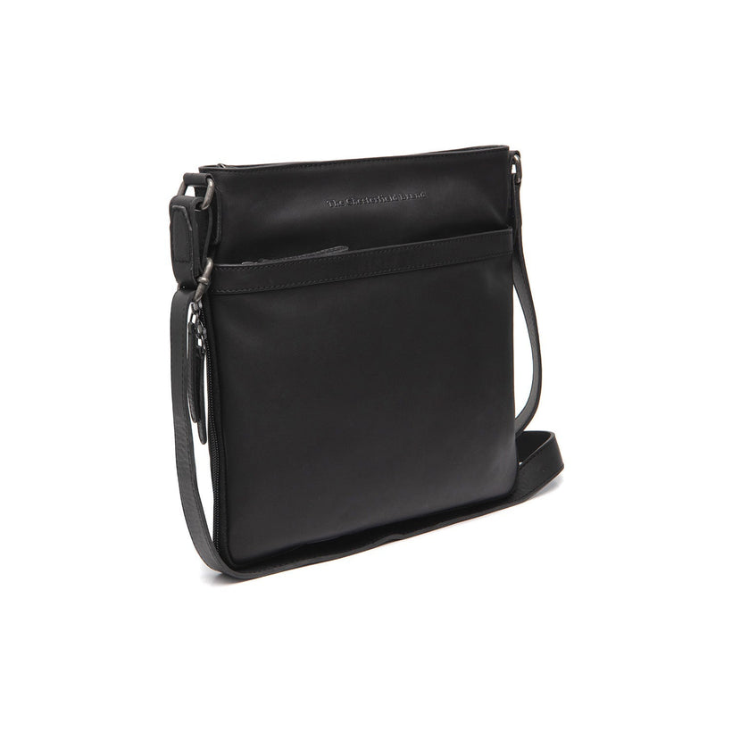 Mirea Full-Grain Leather Crossbody Bag in Classic 100% Full-Grain Leather - Full Exterior Front Profile View | Buy Online
