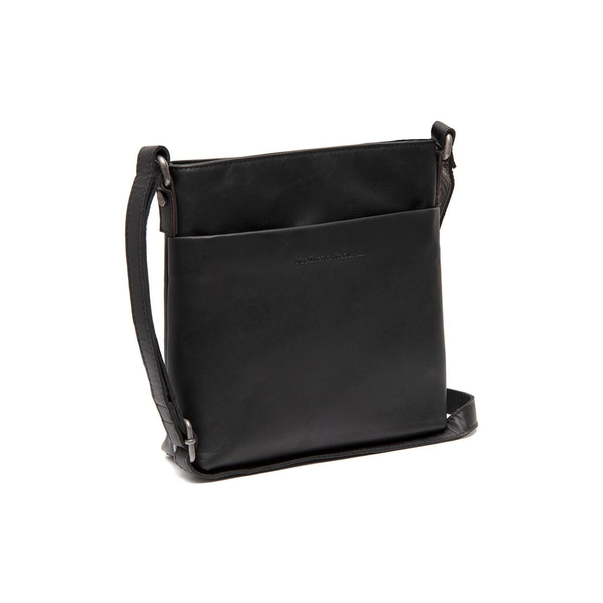 Navene Full-Grain Leather Crossbody Bag نسائي in Classic 100% Full-Grain Leather - Full Exterior Front Profile View | Buy Online