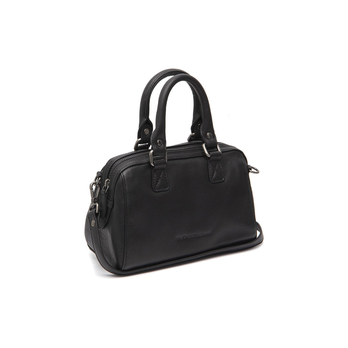 Dalford Full-Grain Leather Handbag نسائي in Classic 100% Full-Grain Leather - Front Profile View &amp; Tailored Silhouette | Buy Online