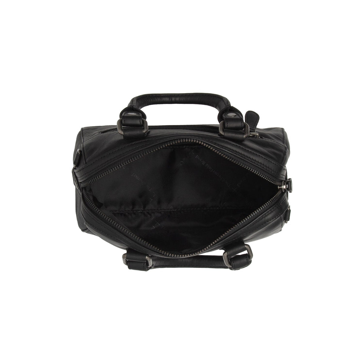 Dalford Full-Grain Leather Handbag نسائي - Lateral Side Profile View Showing Sleeve Cut &amp; Athletic Taper Fit