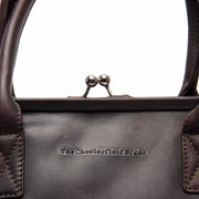 Dorin Full-Grain Leather Handbag نسائي – alternate product view 3