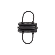 Ezra Full-Grain Leather Handbag نسائي - Lateral Side Profile View Showing Sleeve Cut &amp; Athletic Taper Fit