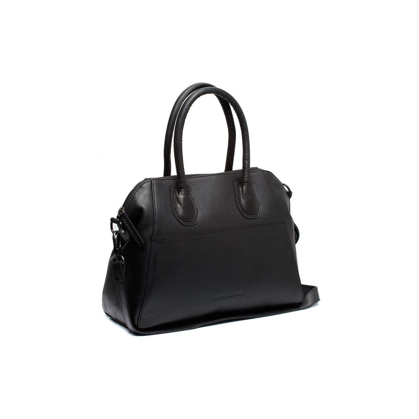 Marsala Full-Grain Leather Handbag نسائي