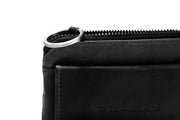 Oliver Full-Grain Leather Key Case نسائي - Lateral Side Profile View Showing Sleeve Cut &amp; Athletic Taper Fit