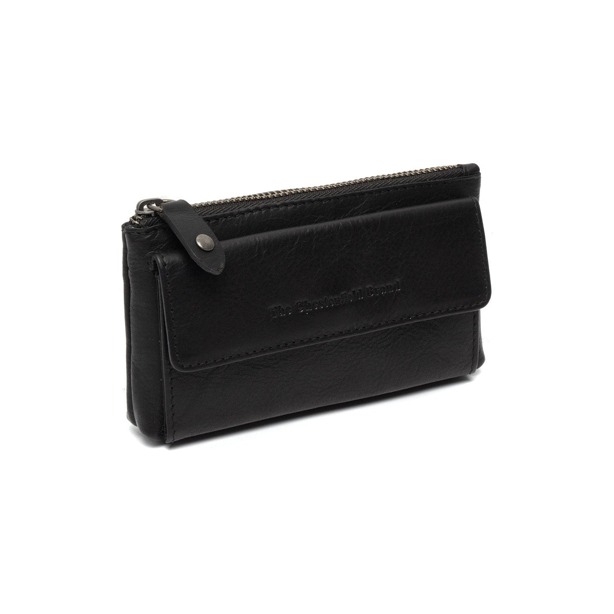 Violette Full-Grain Leather Key Case نسائي in Classic 100% Full-Grain Leather - Front Profile View &amp; Tailored Silhouette | Buy Online