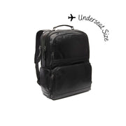 Lennox Full-Grain Leather Laptop Backpack نسائي in Classic 100% Full-Grain Leather - Full Exterior Front Profile View | Buy Online