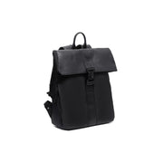Trondheim Full-Grain Leather Laptop Backpack نسائي in Classic 100% Full-Grain Leather - Full Exterior Front Profile View | Buy Online