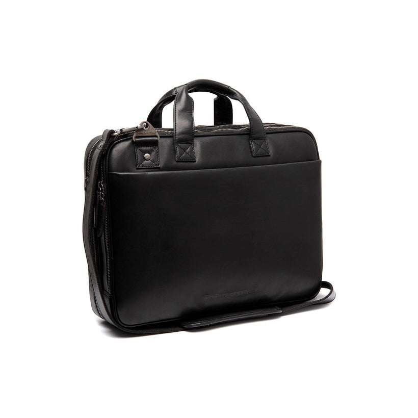 Iseo Full-Grain Leather Laptop Bag رجالي