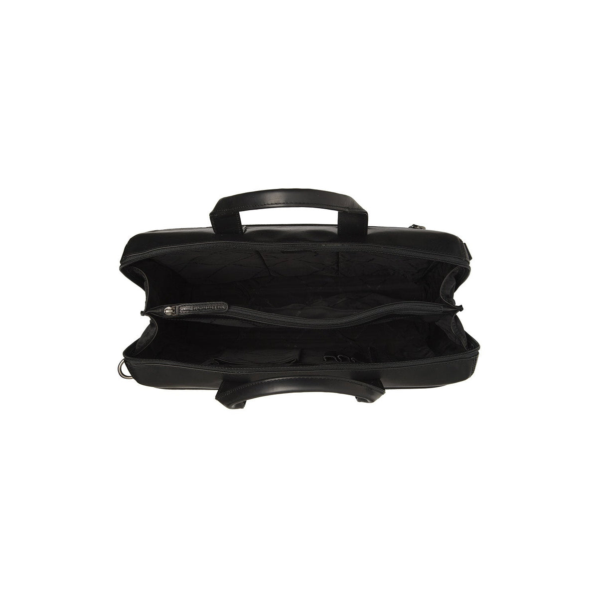 Interior View Showing Dedicated Padded Laptop Sleeve & Multi-Compartment Organization