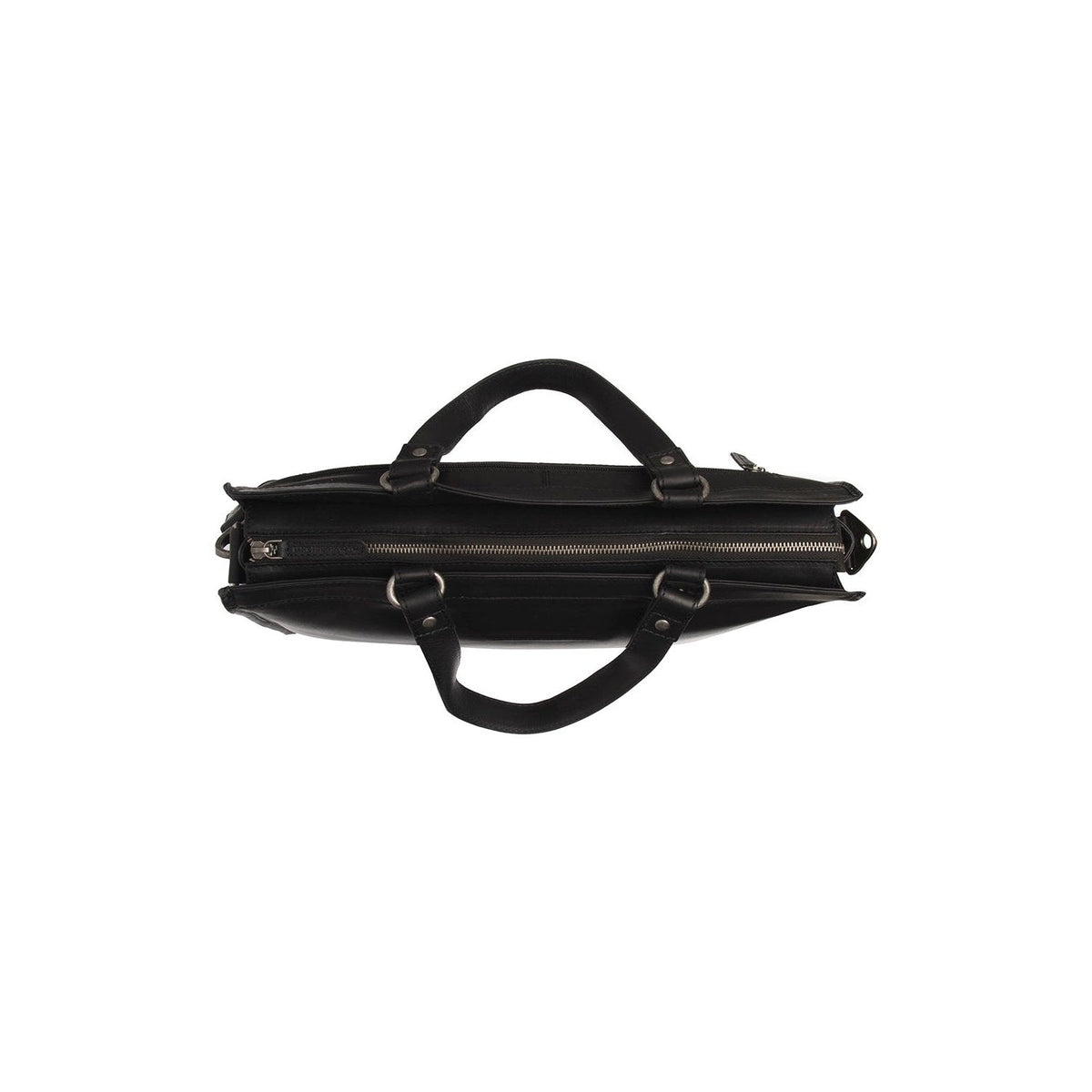 Interior View Showing Dedicated Padded Laptop Sleeve &amp; Multi-Compartment Organization