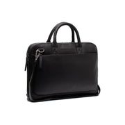 Tilbury Full-Grain Leather Laptop Bag نسائي in Classic 100% Full-Grain Leather - Full Exterior Front Profile View | Buy Online