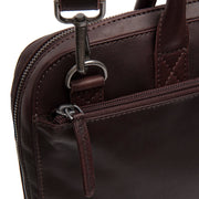 Tilbury Full-Grain Leather Laptop Bag نسائي – alternate product view 2