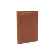 Cognac Leather Passport Case نسائي, detail view 1