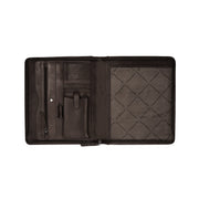 Tailored Rib Cuffs &amp; Hem Craftsmanship Construction Detail on Leather Portfolio Barnet نسائي