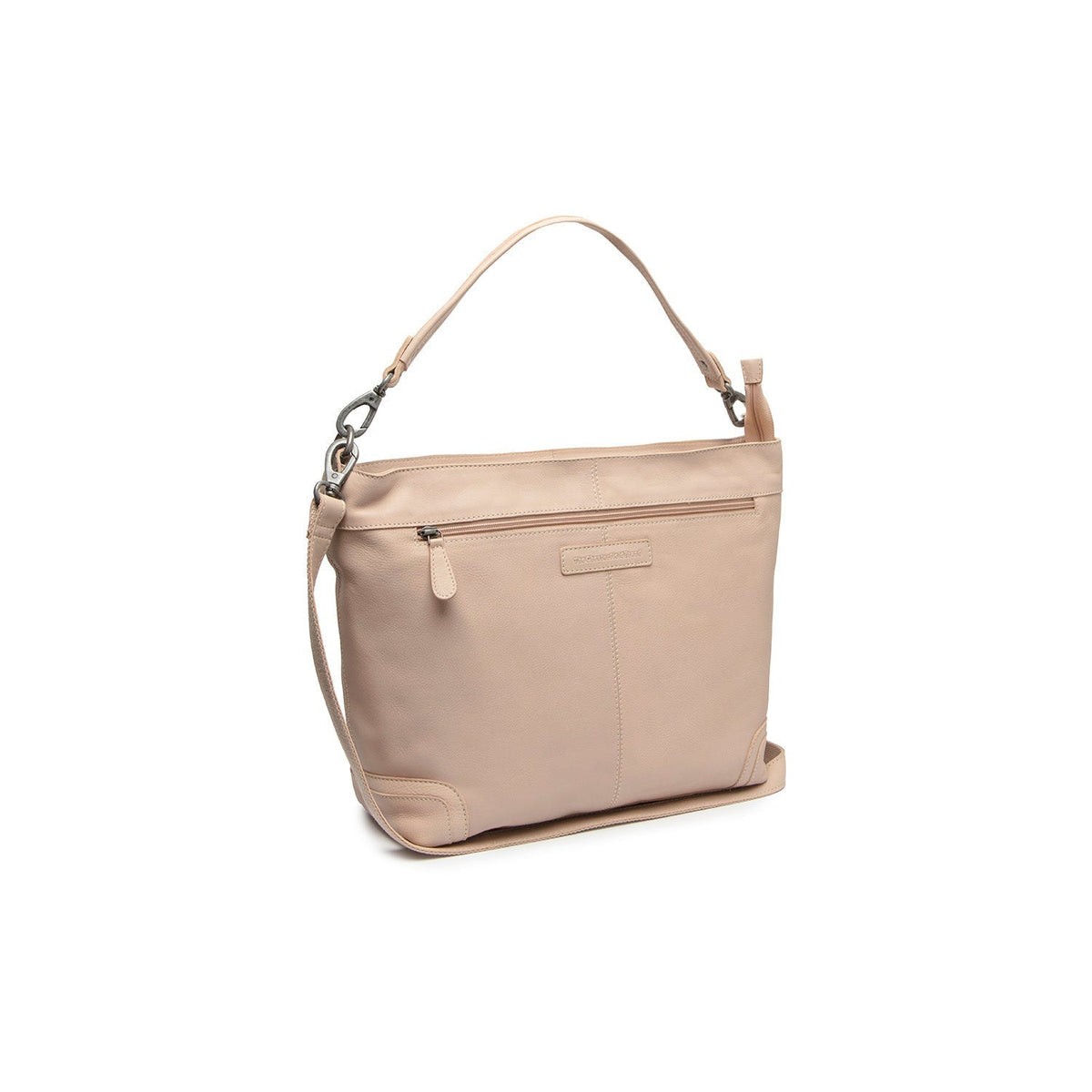 Astero Full-Grain Leather Shoulder Bag نسائي in Classic 100% Full-Grain Leather - Full Exterior Front Profile View | Buy Online