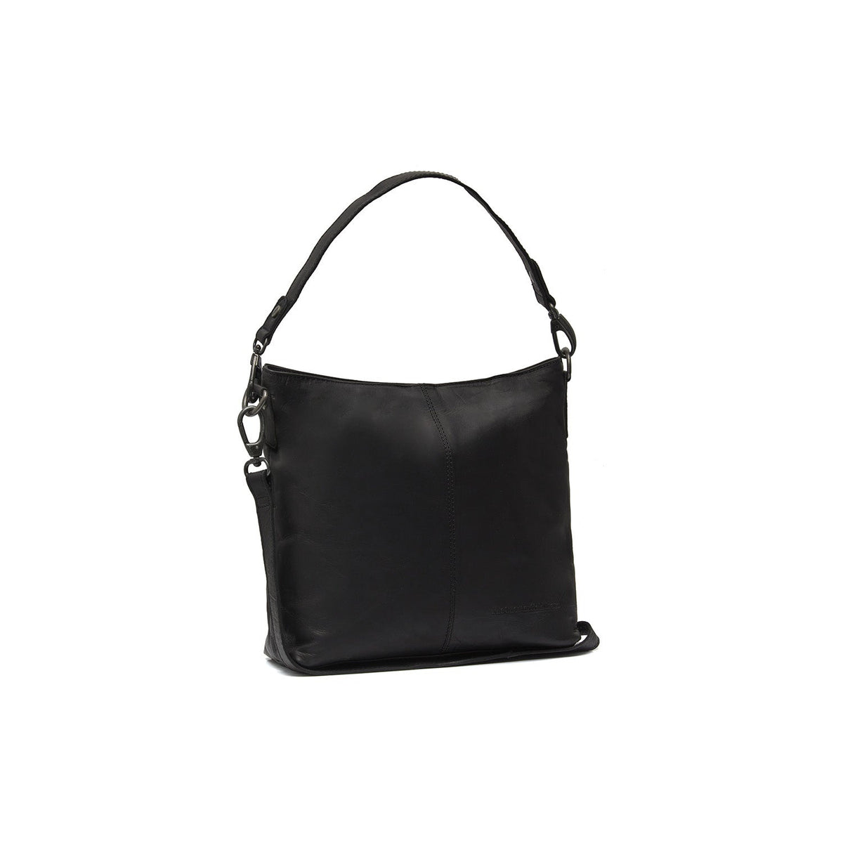 Jen Full-Grain Leather Shoulder Bag نسائي in Classic 100% Full-Grain Leather - Full Exterior Front Profile View | Buy Online