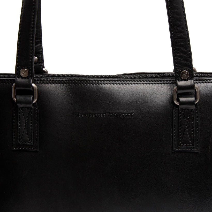 Selvino Full-Grain Leather Shoulder Bag نسائي