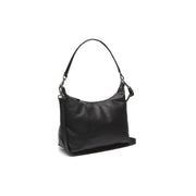 Skara Full-Grain Leather Shoulder Bag نسائي in Classic 100% Full-Grain Leather - Full Exterior Front Profile View | Buy Online