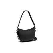 Valentano Full-Grain Leather Shoulder Bag نسائي in Tan 100% Full-Grain Leather - Full Exterior Front Profile View | Buy Online