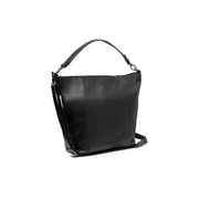 Zira Full-Grain Leather Shoulder Bag نسائي in Classic 100% Full-Grain Leather - Full Exterior Front Profile View | Buy Online