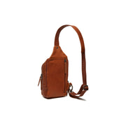 Cognac Leather Sling Bag Riga نسائي, detail view 5