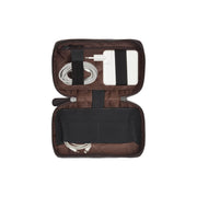 Tailored Rib Cuffs &amp; Hem Craftsmanship Construction Detail on Leather Tech-Organizer Ardan نسائي