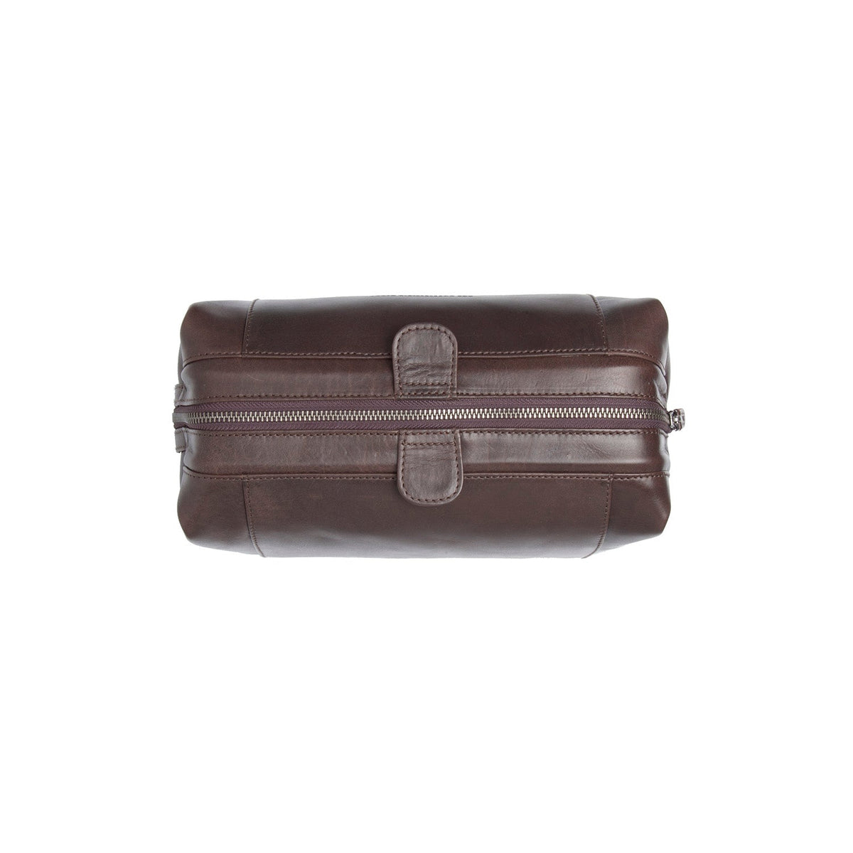 Biassa Full-Grain Leather Toiletry Bag نسائي – alternate product view 3