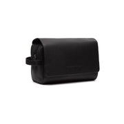 Rosario Full-Grain Leather Toiletry Bag نسائي in Classic 100% Full-Grain Leather - Front Profile View &amp; Tailored Silhouette | Buy Online