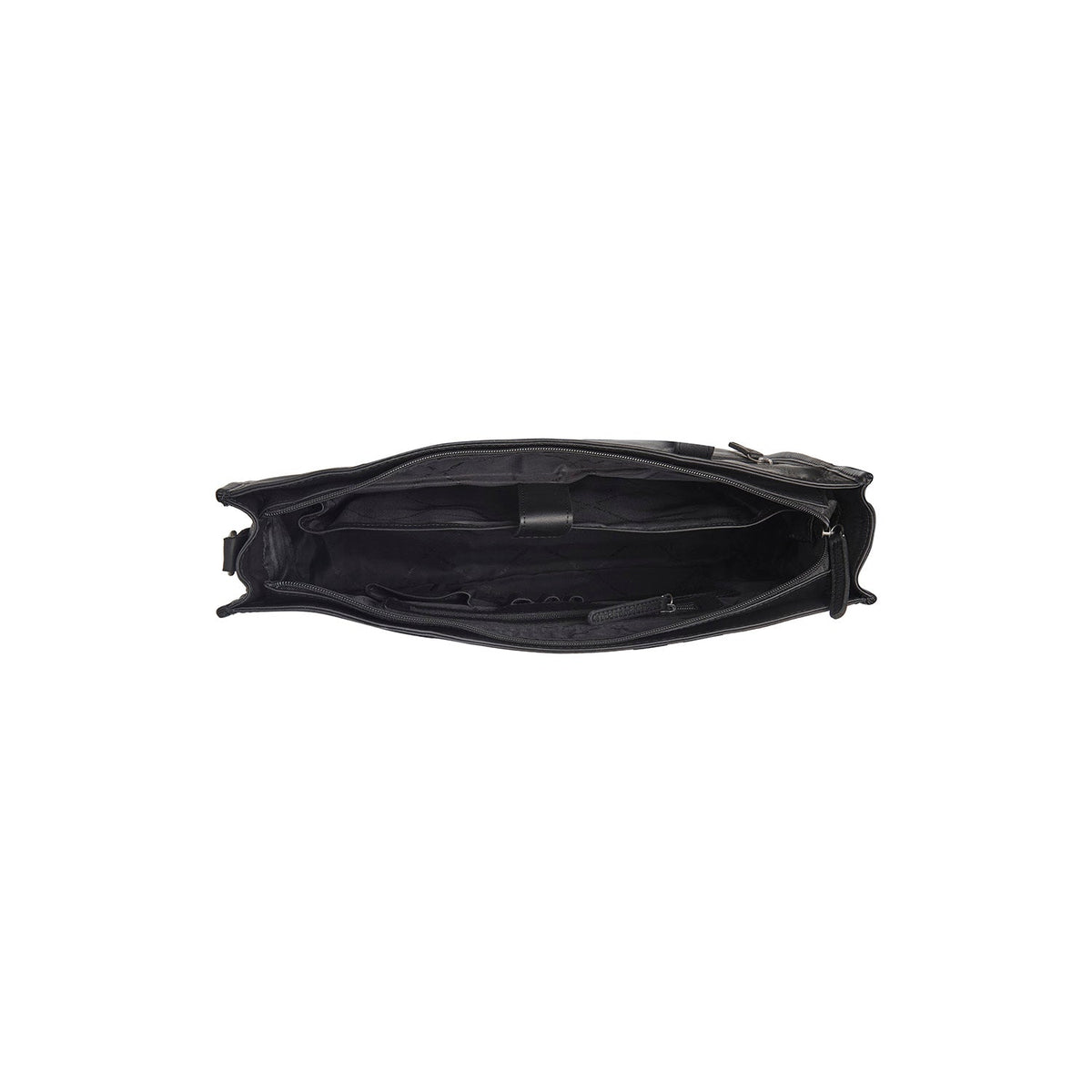 
عرض البطانة الداخلية Showing Dedicated Padded Laptop Sleeve & Multi-Compartment Organization