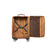 Authentic 100% Full-Grain Leather Grain Texture &amp; Heavy-Duty Seam Stitching Detail