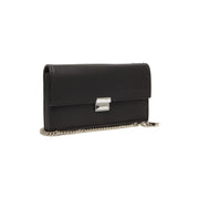 Elba Full-Grain Leather Waiter Wallet نسائي in Classic 100% Full-Grain Leather - Full Exterior Front Profile View | Buy Online