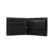 Alvina Full-Grain Leather Wallet رجالي - Structured Side Profile Showing Gusset Depth &amp; Expansion Capacity