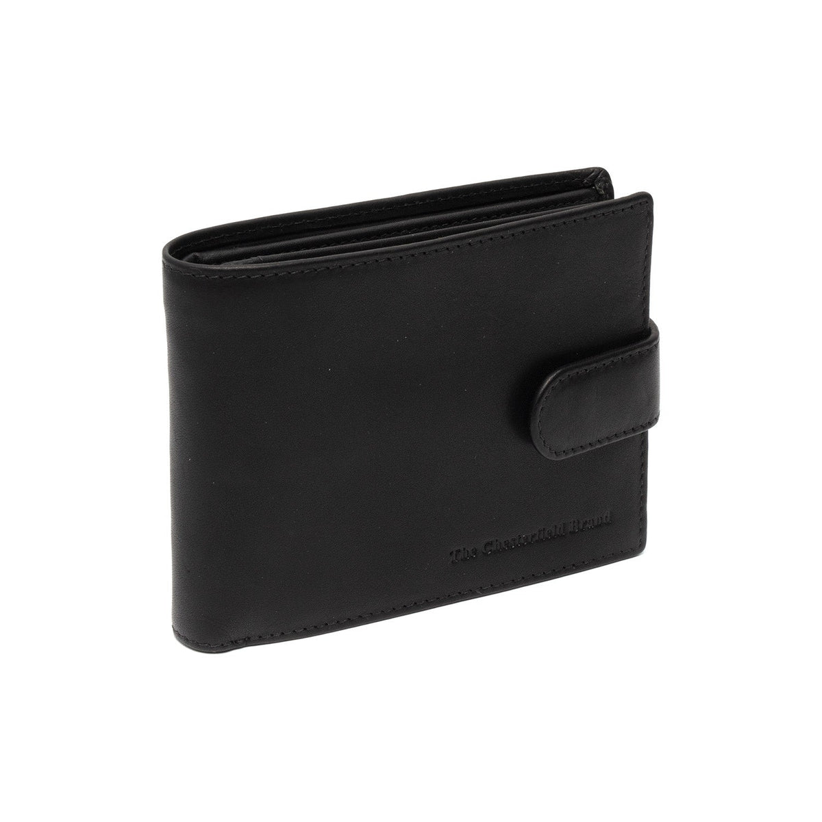 Curtis Full-Grain Leather Wallet رجالي in Classic 100% Full-Grain Leather - Full Exterior Front Profile View | Buy Online
