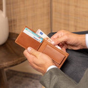 Enzo Full-Grain Leather Wallet رجالي – alternate product view 3