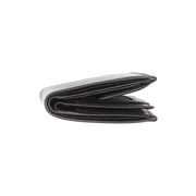 Hanson Full-Grain Leather Wallet - Structured Side Profile Showing Gusset Depth & Expansion Capacity