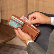 Marvin Full-Grain Leather Wallet رجالي – alternate product view 3