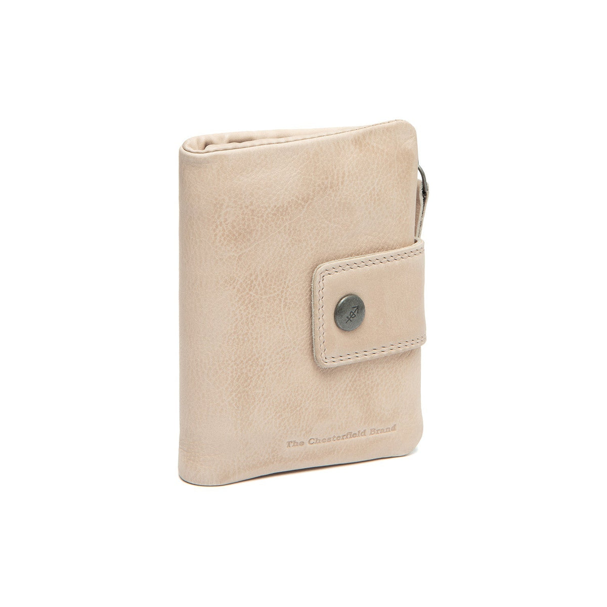 Mavona Full-Grain Leather Wallet نسائي in Classic 100% Full-Grain Leather - Full Exterior Front Profile View | Buy Online