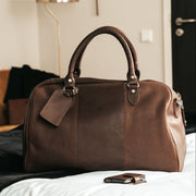 Liam Full-Grain Leather Weekender Bag نسائي – alternate product view 2
