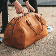 Liam Full-Grain Leather Weekender Bag نسائي – alternate product view 3