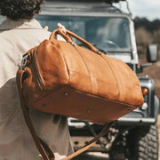 Melbourne Full-Grain Leather Weekender Bag نسائي – alternate product view 2