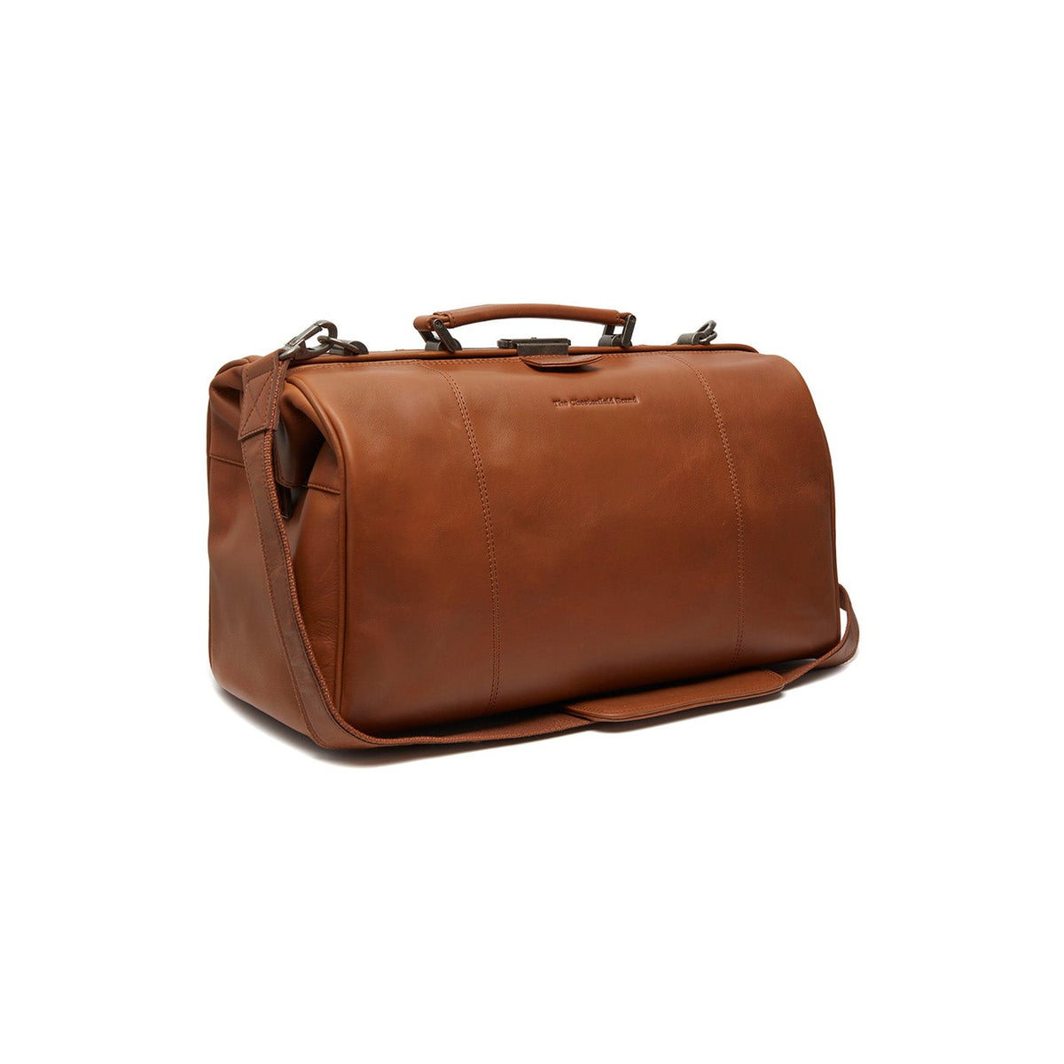 Texel Full-Grain Leather Weekender Bag نسائي in Classic 100% Full-Grain Leather - Full Exterior Front Profile View | Buy Online
