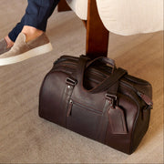 Volenza Full-Grain Leather Weekender Bag نسائي – alternate product view 3