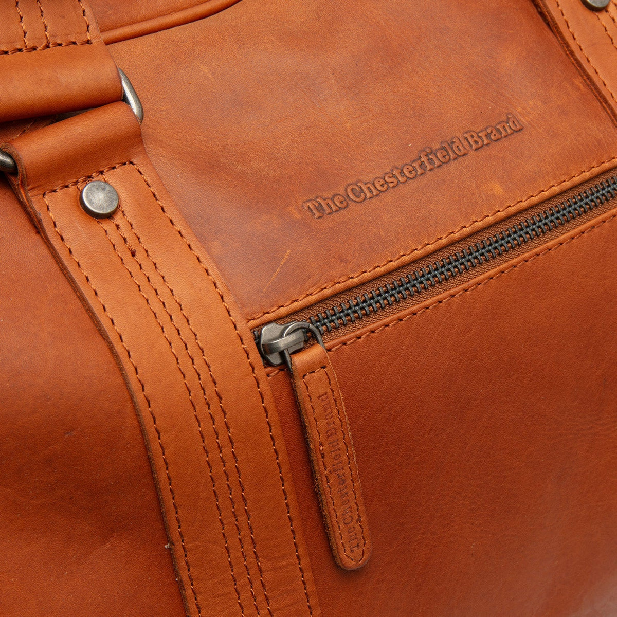Volenza Full-Grain Leather Weekender Bag نسائي – alternate product view 3