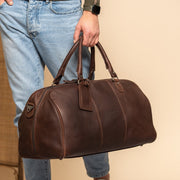 William Full-Grain Leather Weekender Bag نسائي – alternate product view 2